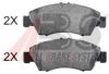 A.B.S. 36784 OE Brake Pad Set, disc brake